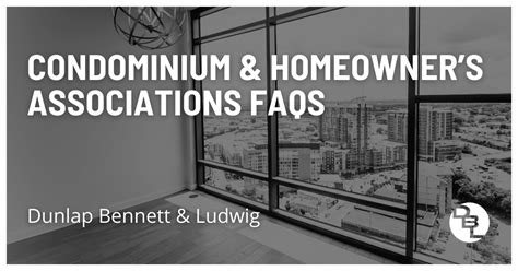 FAQ's About NC Homeowner & Condominium Associations .